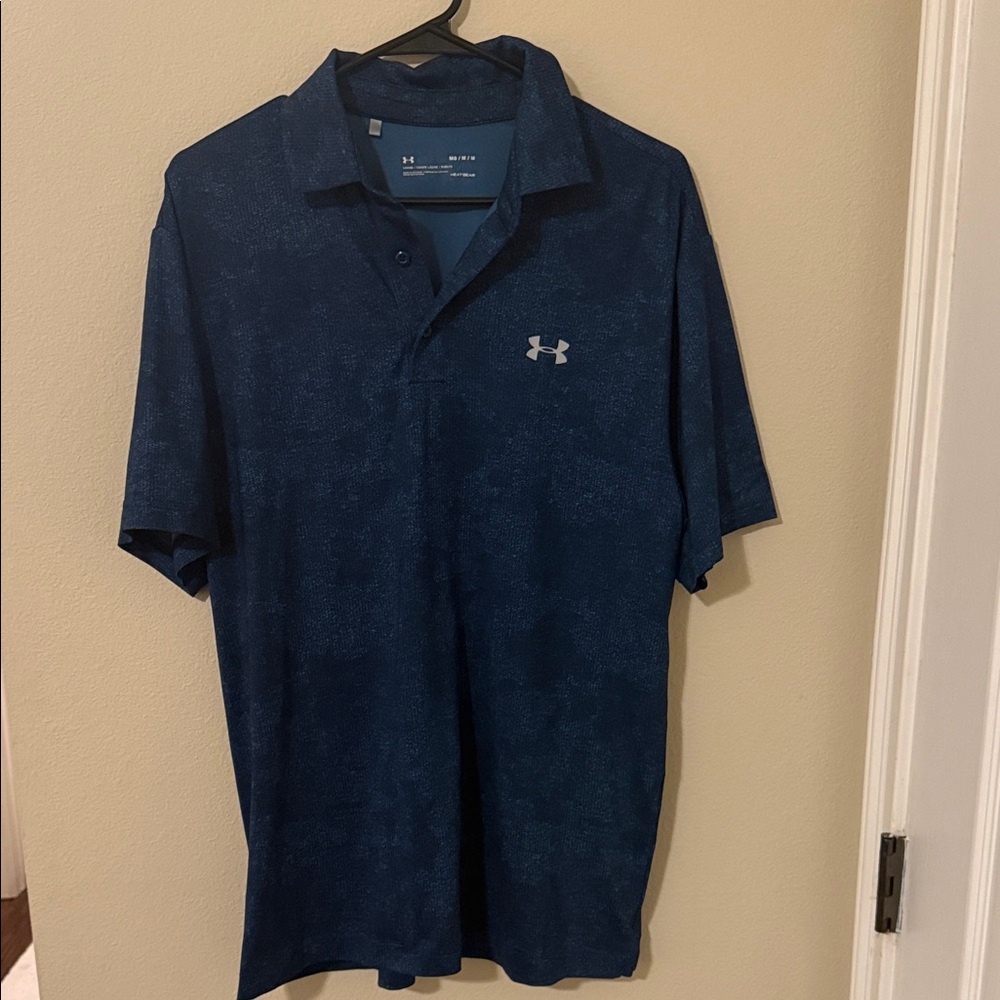 Under Armour Men's Navy Polo Shirt